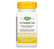 Nature's Way, Витамин D3 240 гелевых капсул