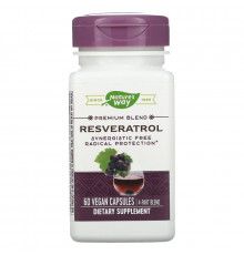 Nature's Way, Resveratrol, 37.5 mg, 60 Vegetarian Capsules