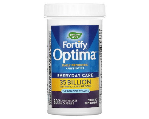 Nature's Way, Primadophilus Optima, For All Ages, 60 Vegetarian Capsules Nature's Way, Primadophilus Optima, For All Ages, 60 Vegetarian Capsules