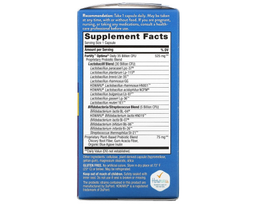 Nature's Way, Primadophilus Optima, For All Ages, 60 Vegetarian Capsules Nature's Way, Primadophilus Optima, For All Ages, 60 Vegetarian Capsules