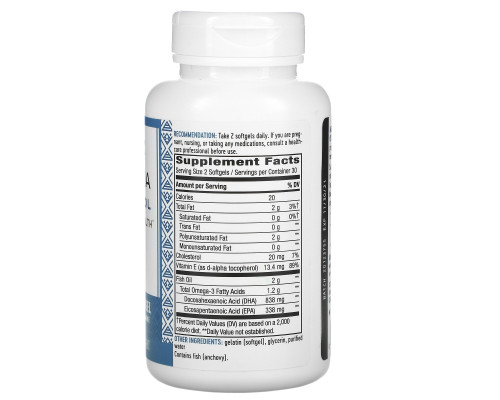Nature's Way, EfaGold, Мега-DHA, 1000 мг, 60 капсул Nature's Way, EfaGold, Мега-DHA, 1000 мг, 60 капсул