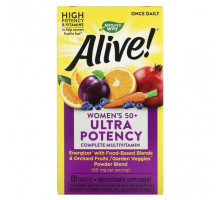 Витаминно-минеральные комплексы Alive! Women's 50+ Ultra Multivitamin, 60 Tablets