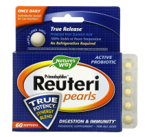 Nature's Way, Primadophilus Reuteri Pearls, 60 мягких таблеток