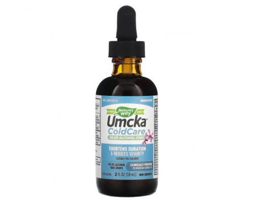 От гриппа и простуды Nature's Way, Umcka ColdCare, 99.9% Alcohol-Free Drops, 2 fl oz (59 ml) От гриппа и простуды Nature's Way, Umcka ColdCare, 99.9% Alcohol-Free Drops, 2 fl oz (59 ml)