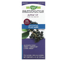 Nature's Way, Sambucus, Alpha CF, Multi-Symptom Flucare, With Elderberry, 4 fl oz (120 ml)