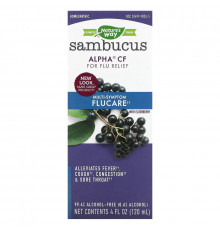 Nature's Way, Sambucus, Alpha CF, Multi-Symptom Flucare, With Elderberry, 4 fl oz (120 ml)