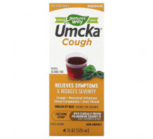 От гриппа и простуды Umcka, Cough Relief Syrup, Ages 6+, 4 fl oz (120 ml)