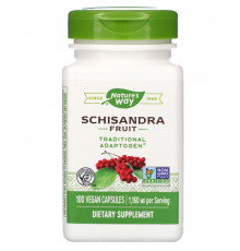 Nature's Way, Schizandra Fruit, 580 mg, 100 Vegetarian Capsules