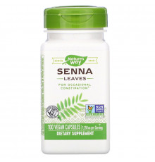 Nature's Way, Senna Leaves, 450 mg, 100 Vegetarian Capsules