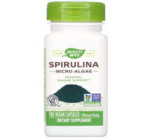 Nature's Way, Spirulina Micro-Algae, 380 mg, 100 Vegetarian Capsules