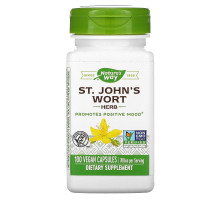 Nature's Way, St. John's Wort, Herb, 350 mg, 100 Vegetarian Capsules