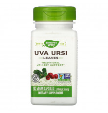 Nature's Way, Uva Ursi, Leaves, 480 mg, 100 Vegetarian Capsules