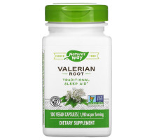 Nature's Way, Valerian Root, 1,590 mg, 100 Vegan Capsules