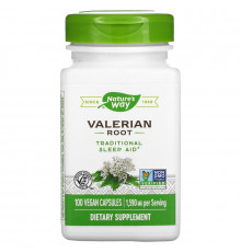 Nature's Way, Valerian Root, 1,590 mg, 100 Vegan Capsules
