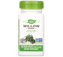 Nature's Way, Ива, 400 мг, 100 вегетарианских капсул