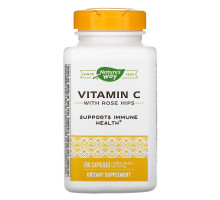 Nature's Way, Витамин C-500 с шиповником, 250 капсул