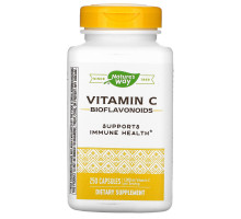 Nature's Way, Vitamin C with Bioflavonoids, 500 mg, 250 Capsules
