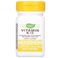 Nature's Way, Vitamin B-12, Cherry Flavored, 2,000 mcg, 100 Lozenges