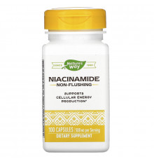 Nature's Way, Никотинамид, 500 мг, 100 капсул