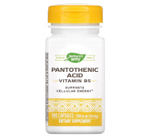 Nature's Way, Pantothenic Acid, 250 mg, 100 Capsules