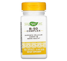 Nature's Way, Комплекс B-50 (B-50 Complex), 100 капсул