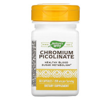 Nature's Way, Chromium Picolinate, 200 mcg, 60 Capsules