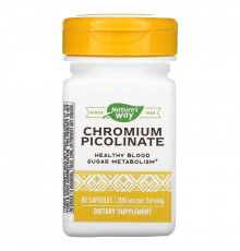 Nature's Way, Chromium Picolinate, 200 mcg, 60 Capsules