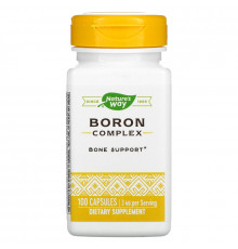 Nature's Way, Комплекс Boron, 3 мг, 100 капсул