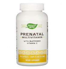 Nature's Way, Prenatal Multi-Vitamin and Multi-Mineral, 180 Capsules