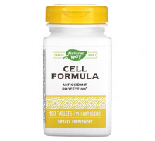 Антиоксиданты Nature's Way, Cell Formula, 100 таблеток