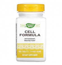 Антиоксиданты Nature's Way, Cell Formula, 100 таблеток