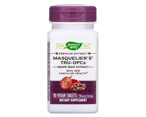 Nature's Way, Маскелье ОПЦ, 75 мг, 90 Таблеток Nature's Way, Маскелье ОПЦ, 75 мг, 90 Таблеток