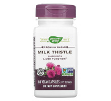 Nature's Way, Milk Thistle, Standardized, 60 Veg. Capsules