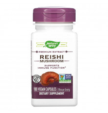 Nature's Way, Reishi, 376 mg, 100 Vegetarian Capsules