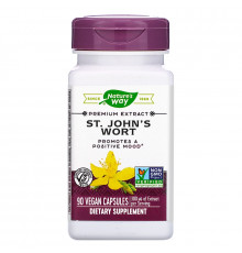 Nature's Way, St. John's Wort, Standardized, 90 Veg. Capsules