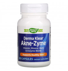 Enzymatic Therapy Средство для лечения акне Derma Klear Akne • Zime Здоровье кожи 90 капсул