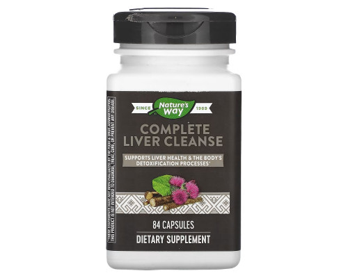 Enzymatic Therapy Complete Liver Cleanse 84 Veggie Caps Enzymatic Therapy Complete Liver Cleanse 84 Veggie Caps