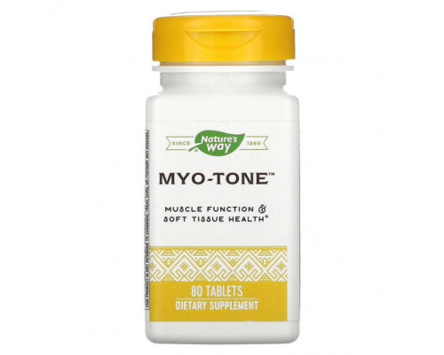 Для мышц и суставов Nature's Way, Myo-Tone, 80 таблеток Для мышц и суставов Nature's Way, Myo-Tone, 80 таблеток