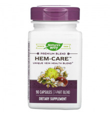 Для вен и ухода за ногами Nature's Way, HEM-CARE, 90 капсул
