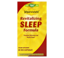 Enzymatic Therapy Fatigued to Fantastic! Восстанавливающая формула в капсулах, для хорошего сна, 90 вегетарианских капсул
