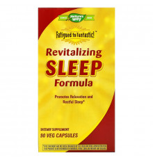 Enzymatic Therapy Fatigued to Fantastic! Восстанавливающая формула в капсулах, для хорошего сна, 90 вегетарианских капсул