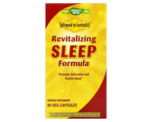 Enzymatic Therapy Fatigued to Fantastic! Восстанавливающая формула в капсулах, для хорошего сна, 90 вегетарианских капсул Enzymatic Therapy Fatigued to Fantastic! Восстанавливающая формула в капсулах, для хорошего сна, 90 вегетарианских капсул