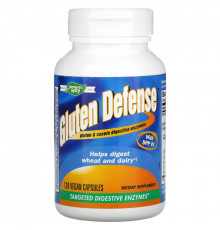 Enzymatic Therapy Gluten Defense целевые пищеварительные ферменты 120 капсул в растительной оболочке