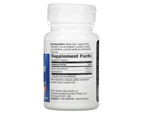 Enzymatic Therapy ADRENergize Energy 50 капсул Enzymatic Therapy ADRENergize Energy 50 капсул