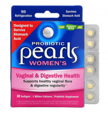 Enzymatic Therapy Pearls YB Yeast-Balancing Probiotics 30 Капсул