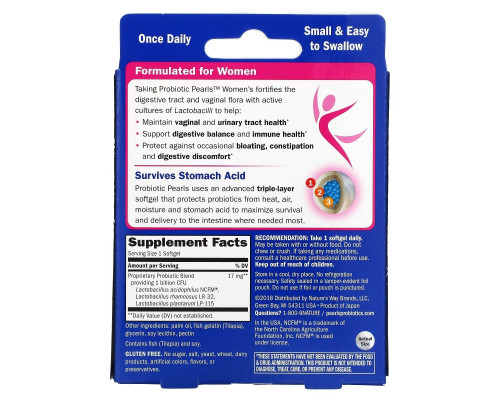 Enzymatic Therapy Pearls YB Yeast-Balancing Probiotics 30 Капсул Enzymatic Therapy Pearls YB Yeast-Balancing Probiotics 30 Капсул