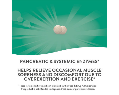 Enzymatic Therapy Системные энзимы Mega-Zyme 200 таблеток Enzymatic Therapy Системные энзимы Mega-Zyme 200 таблеток