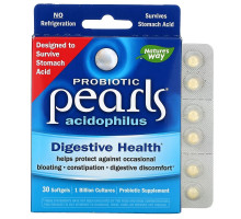 Nature's Way, Probiotic Pearls Acidophilus, 1 Billion, 30 Softgels