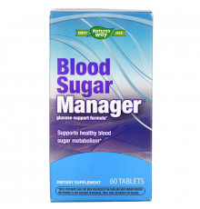 Enzymatic Therapy Blood Sugar Manager регулятор уровня сахара в крови 60 таблеток