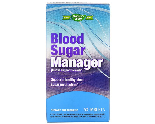 Enzymatic Therapy Blood Sugar Manager регулятор уровня сахара в крови 60 таблеток Enzymatic Therapy Blood Sugar Manager регулятор уровня сахара в крови 60 таблеток